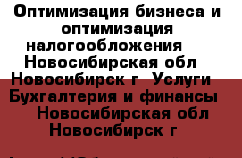 Оптимизация бизнеса и оптимизация налогообложения.  - Новосибирская обл., Новосибирск г. Услуги » Бухгалтерия и финансы   . Новосибирская обл.,Новосибирск г.